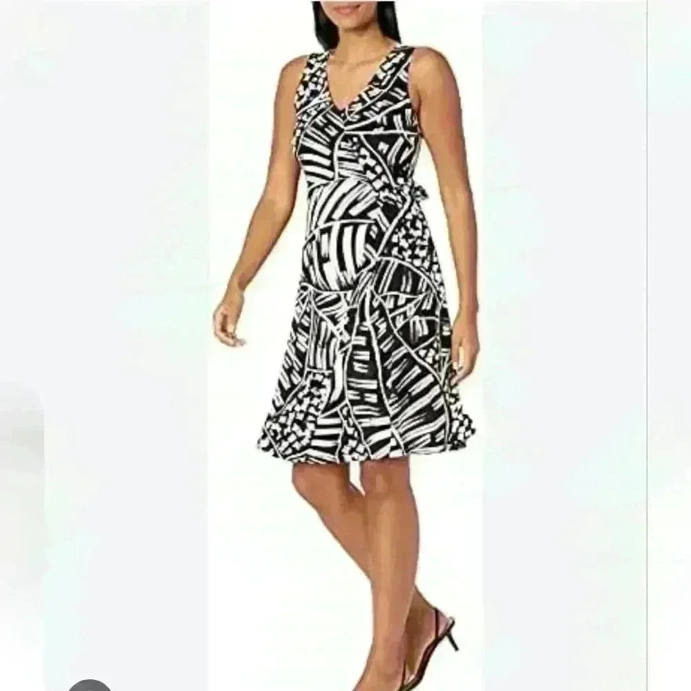 Nic+Zoe Moonlit Palm Dress